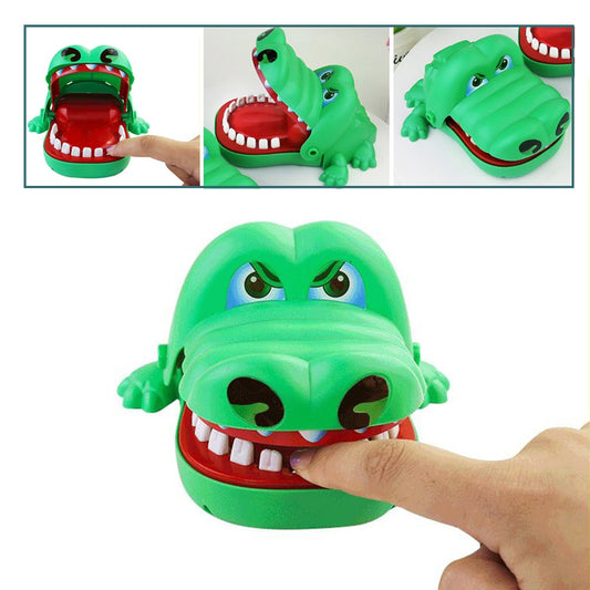 Funny Toy Mouth Dentist Bite Finger Toy Pulling Crocodile Teeth Games Toys Kids Funny Toy For Children Kids Biting Finger Game